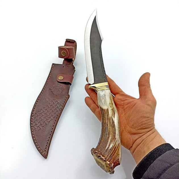 2-piece Stag Antler Outdoor Knife Set – Pro Survivals