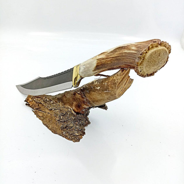 2-piece Stag Antler Outdoor Knife Set – Pro Survivals