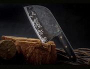 Hand-Forged Outdoor Chef's Cleaver