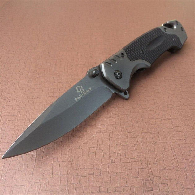  DOOM BLADE 12 Fixed Blade Hunting Knife, Super Sharp