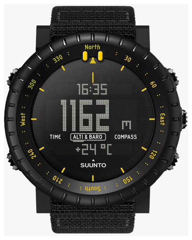 SUUNTO CORE BLACK & YELLOW