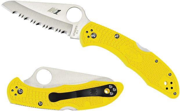 SPYDERCO SALT 2 YELLOW SPYDEREDGE