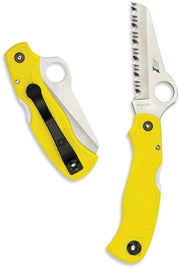 SPYDERCO SAVER SALT LIGHTWT YELLOW