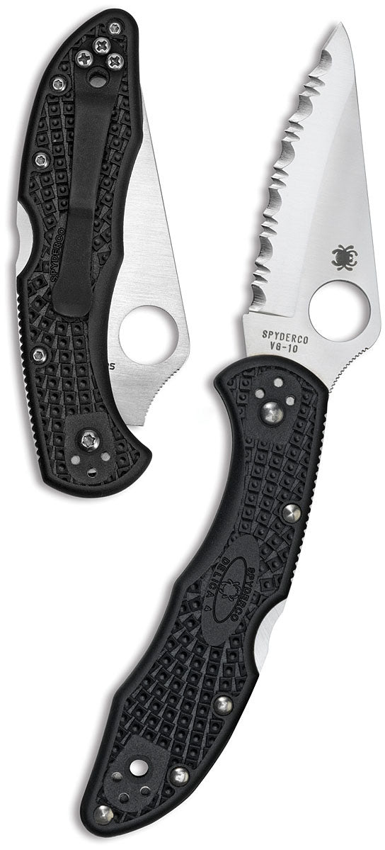 SPYDERCO DELICA 4 LIGHTWT PLAINEDGE