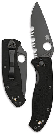 SPYDERCO TENACIOUS BLACK BLADE COMBO