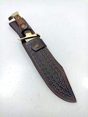 Camping Survival Handmade Bowie Knife