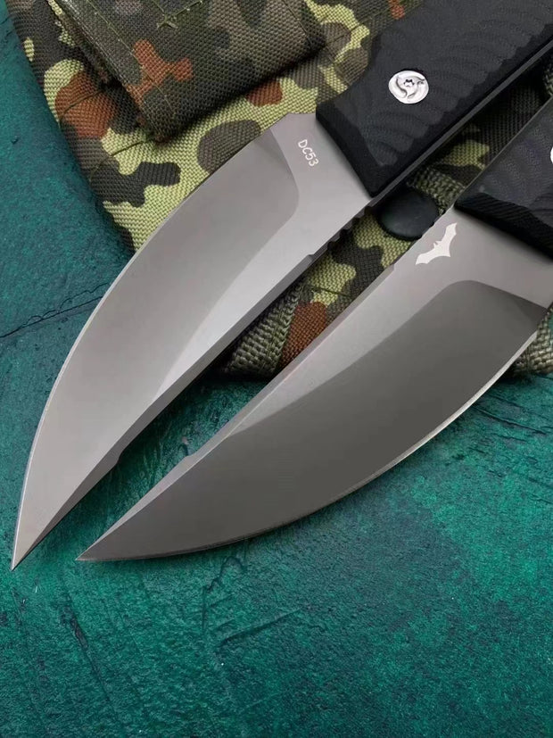 G10 Grinding Arrow Fixed Blade Knife