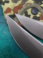 G10 Grinding Arrow Fixed Blade Knife
