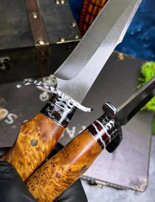 Mammoth Uzi steel Fixed Blade Knife