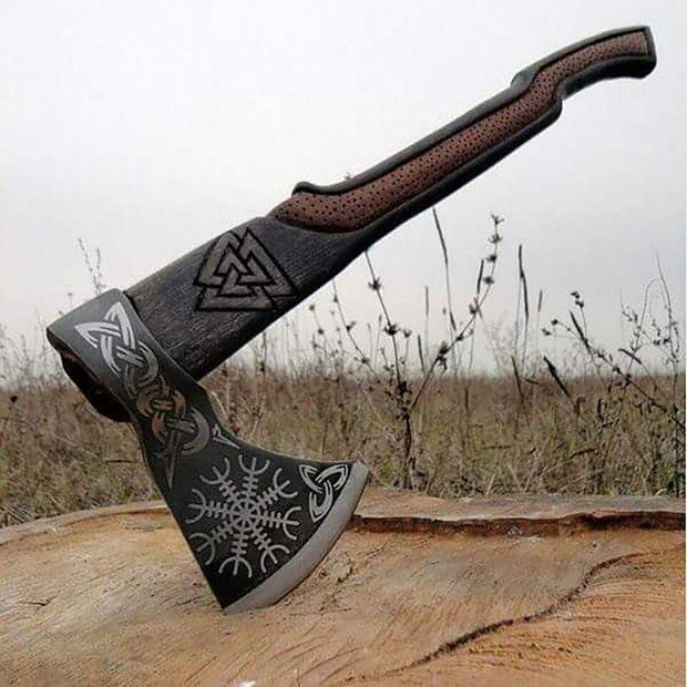 Handmade Viking Dark Axe