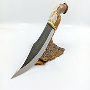 Antler Handle Fixed Blade Knife - Pro Survivals