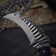 Gator Karambit Fixed Blade Knife