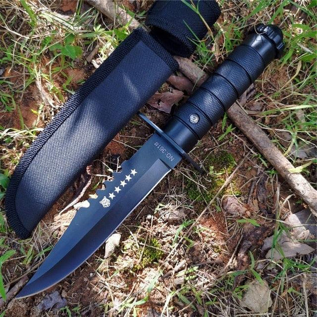 Black Sable Folding Survival Knife – Pro Survivals