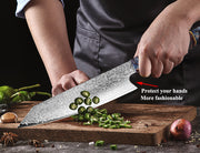 Japanese Damascus Steel Gyuto Kitchen Knife