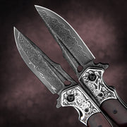 Black Sable Folding Survival Knife – Pro Survivals