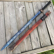 Two-Handed Jian Battle Sword