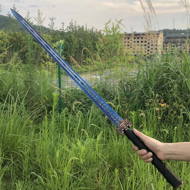 Two-Handed Jian Battle Sword