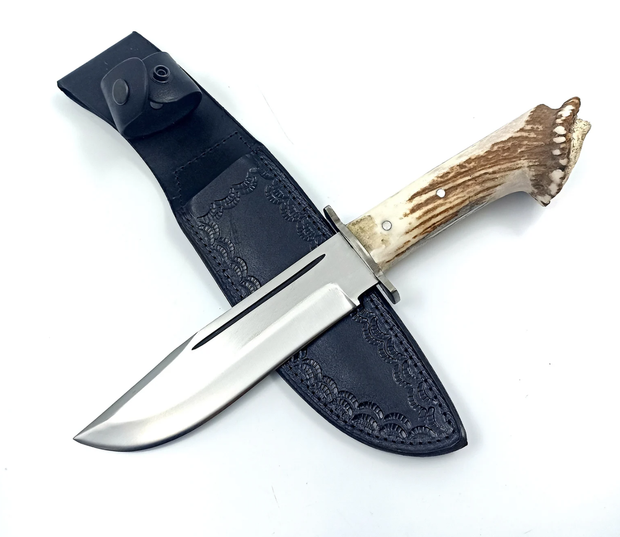 Stag Antler Bowie Knife